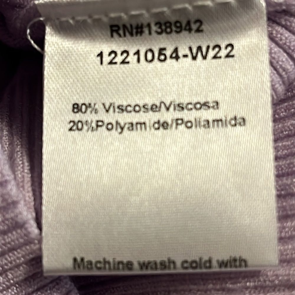 Lavender Turtleneck Sweater - Picture 16 of 16